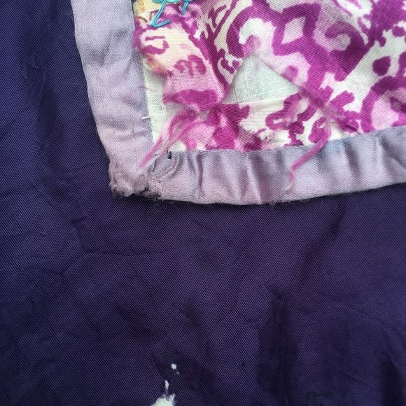 1950s “Crazy (patchwork) quilt” 64x80+” approx full...